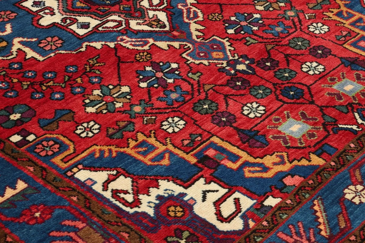 127x190 см, Иран, Хамадан, Wool, красный — вид 5