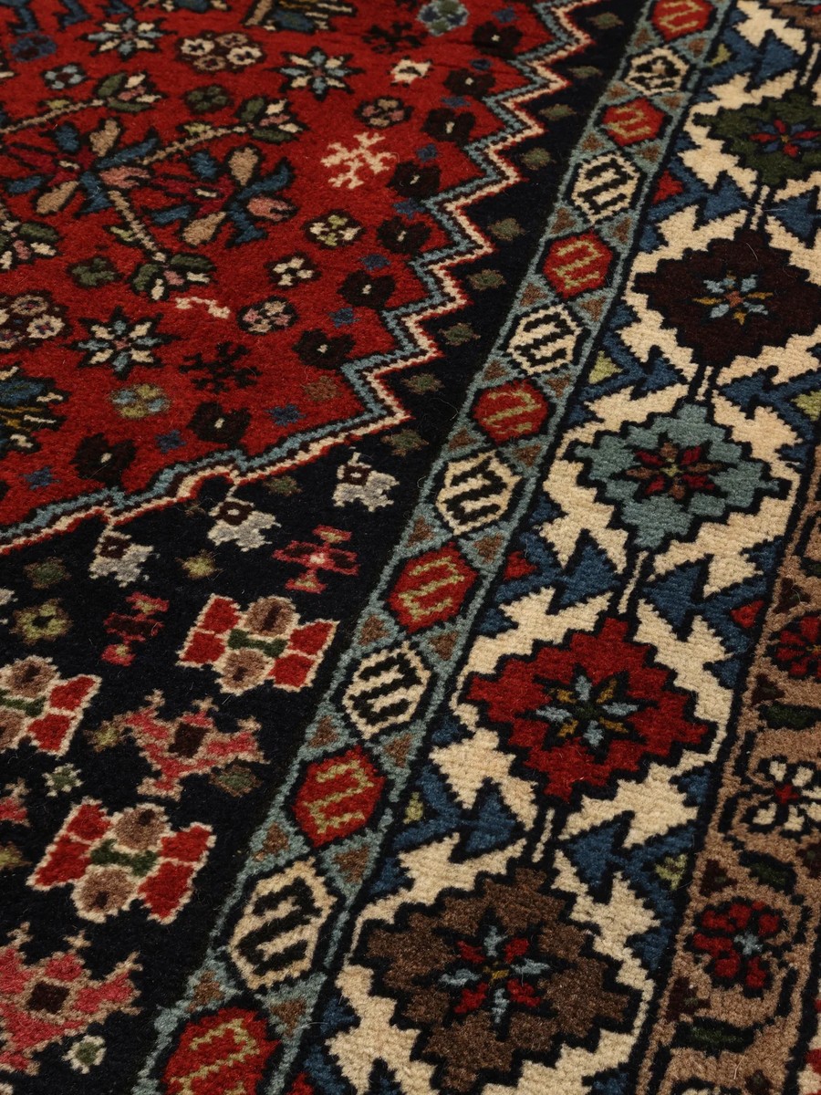 109x155 см, Иран, Восточные, Wool, чёрный — вид 5