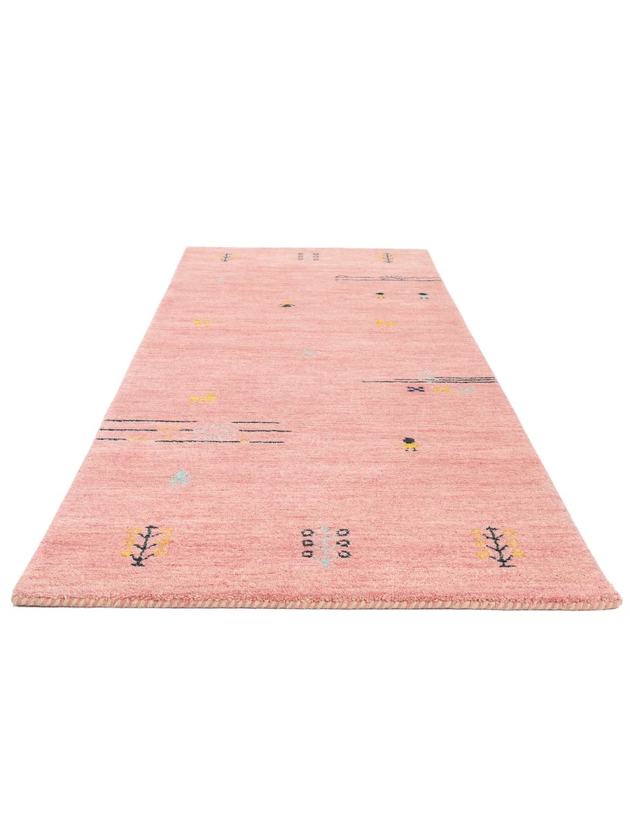 80x250 см, Индия, Габбе, Wool, розовый — вид 2