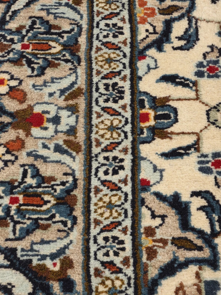 88x378 см, Иран, Кашан, Wool, коричневый — вид 2