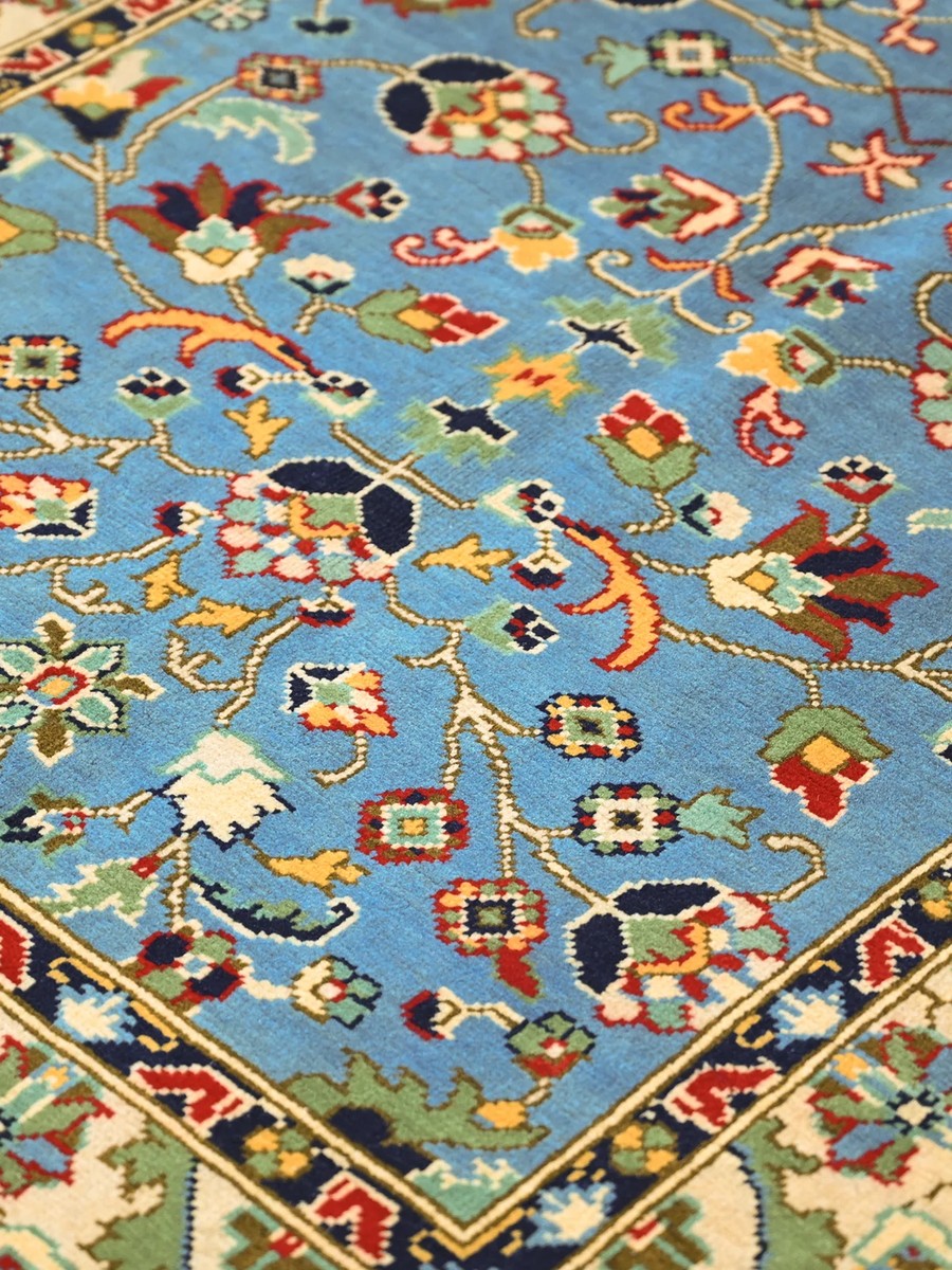 95x154 см, Афганистан, Восточные, Wool, жёлтый — вид 3