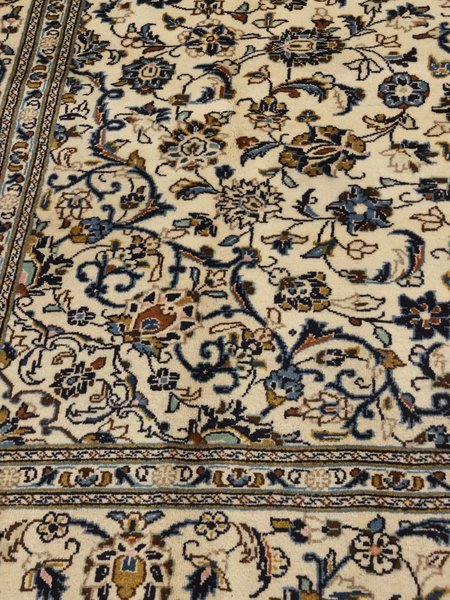 195x300 см, Иран, Кашан, Wool, оранжевый
