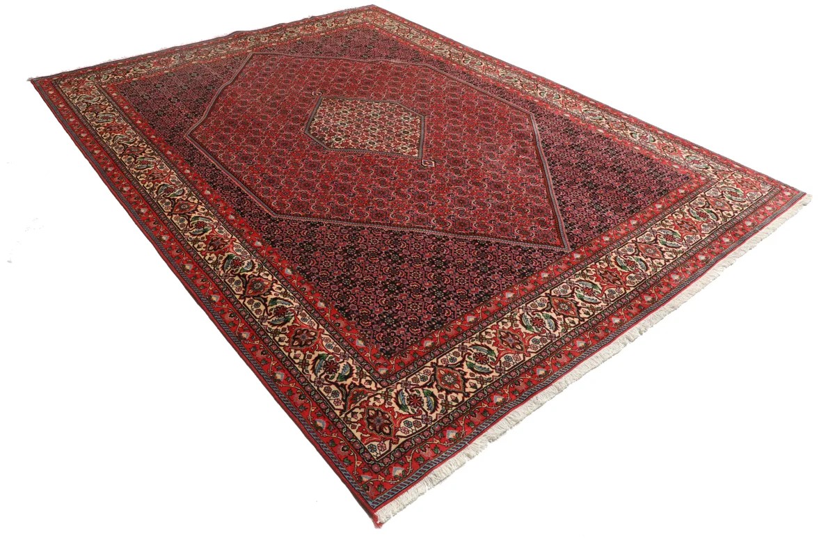 240x340 см, Иран, Биджар, Wool, красный — вид 3