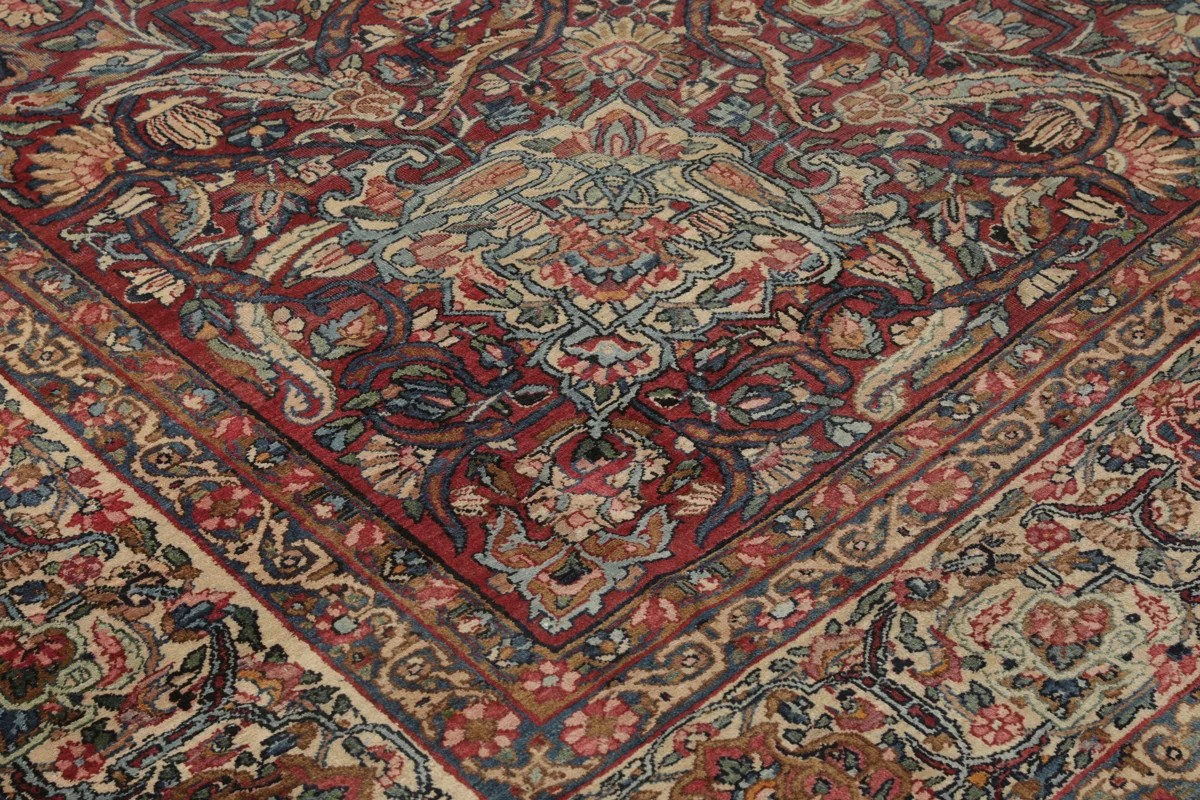 280x370 см, Иран, Керман, Wool, коричневый — вид 4