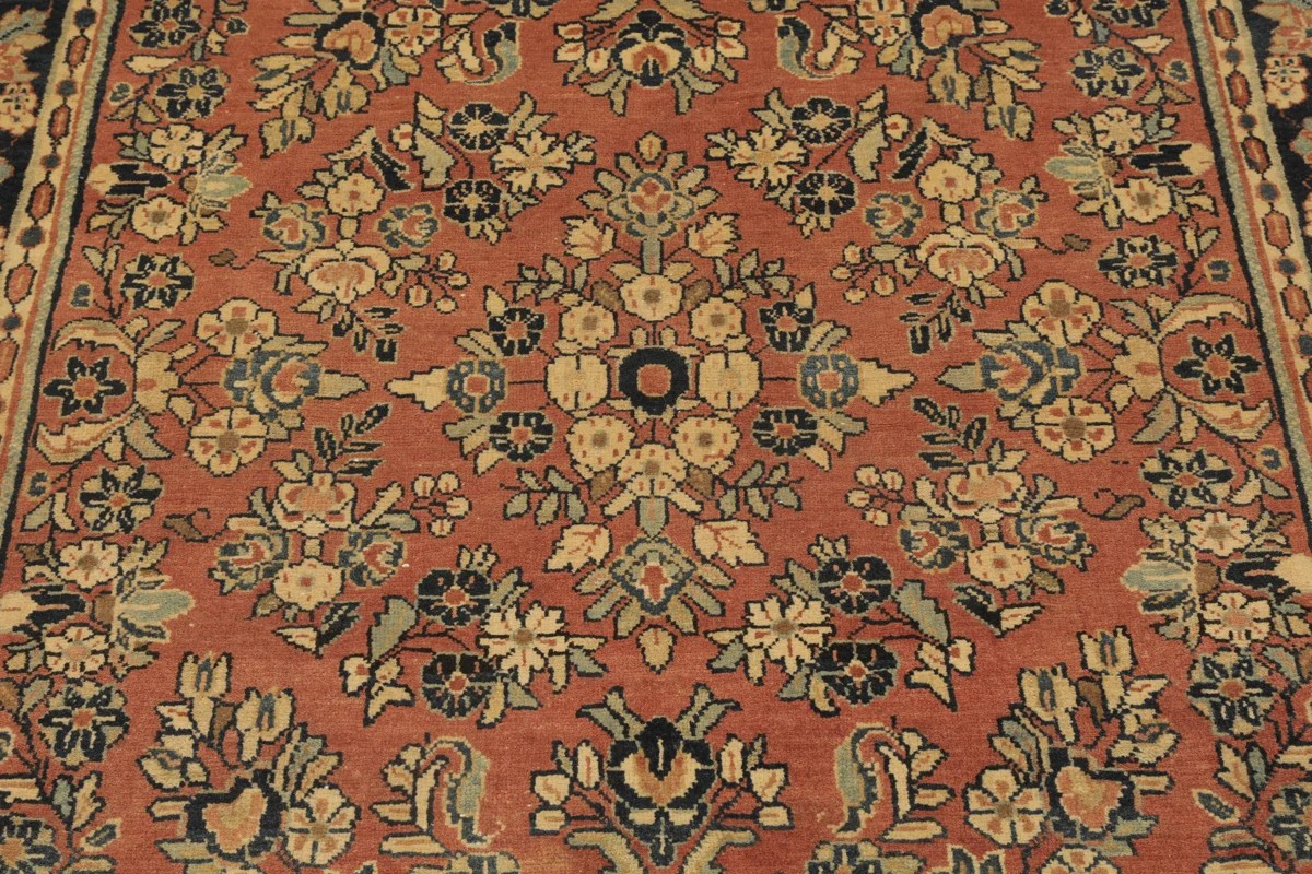 125x385 см, Иран, Сарук, Wool, чёрный — вид 5