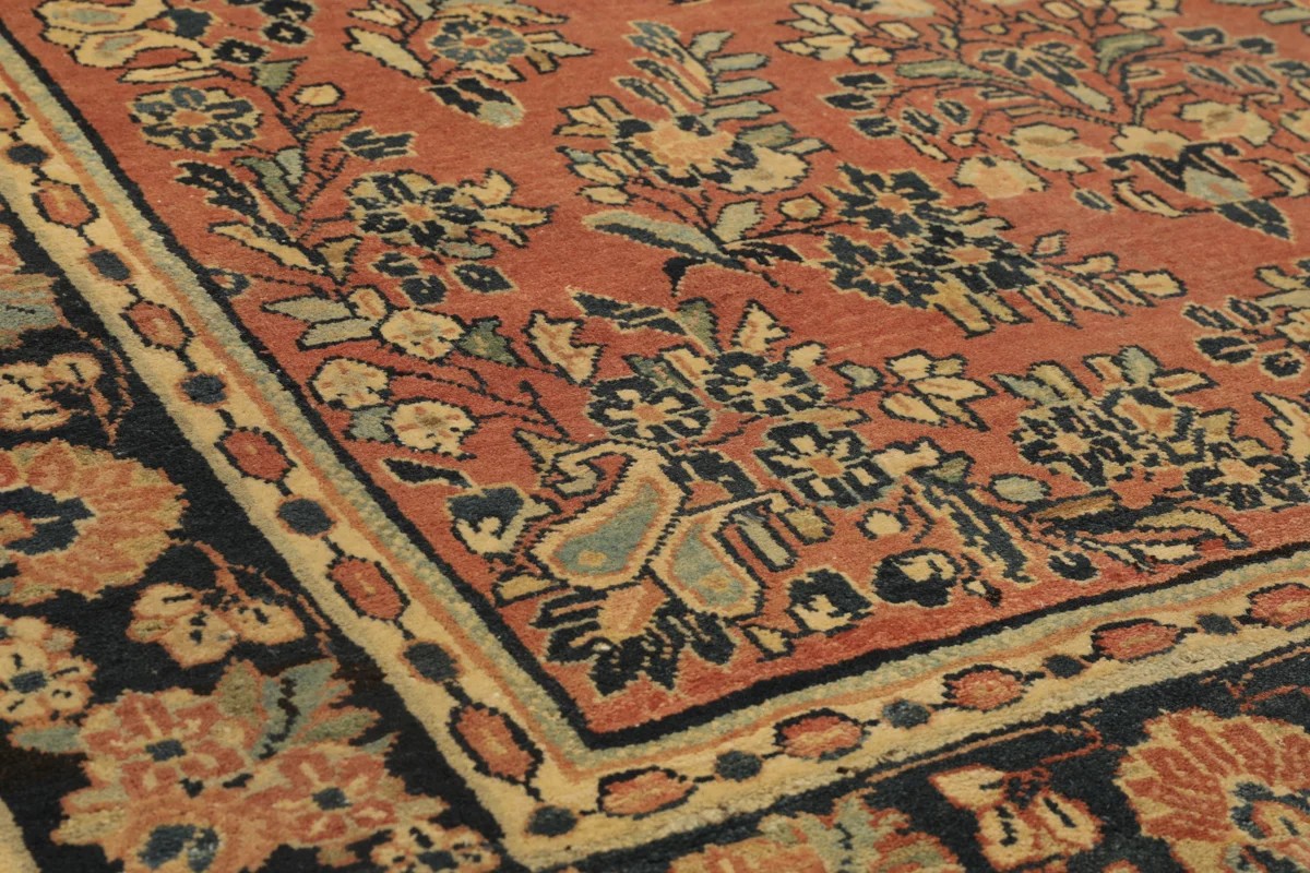 125x385 см, Иран, Сарук, Wool, чёрный — вид 6