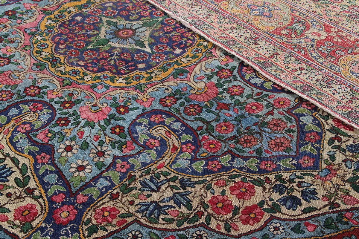 284x391 см, Иран, Керман, Wool, красный — вид 4