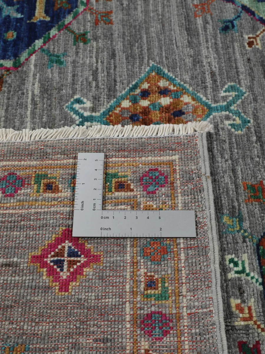 176x242 см, Афганистан, Восточные, Wool, чёрный — вид 6