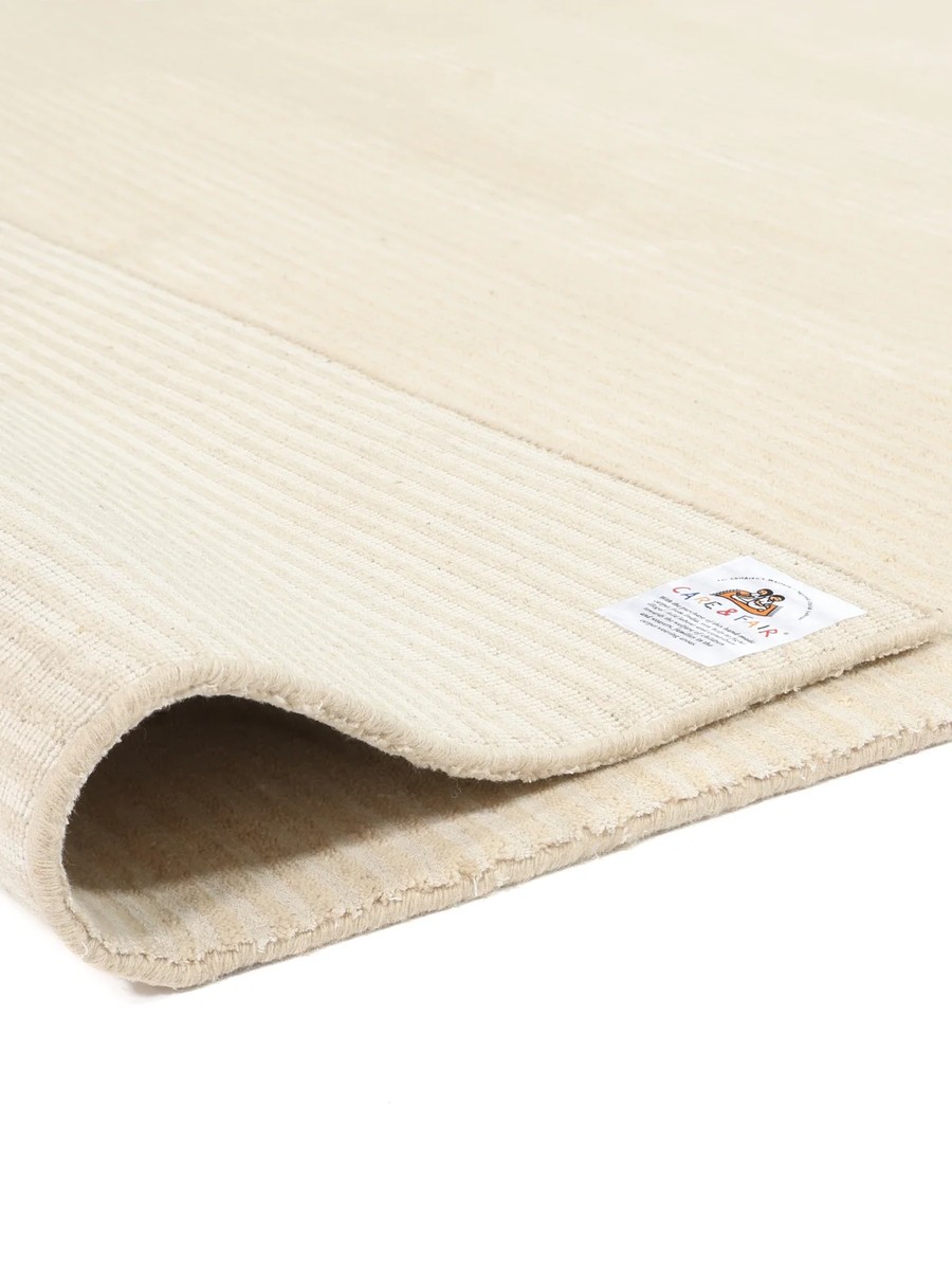 80x250 см, Индия, Однотонные, Viscose, бежевый — вид 3