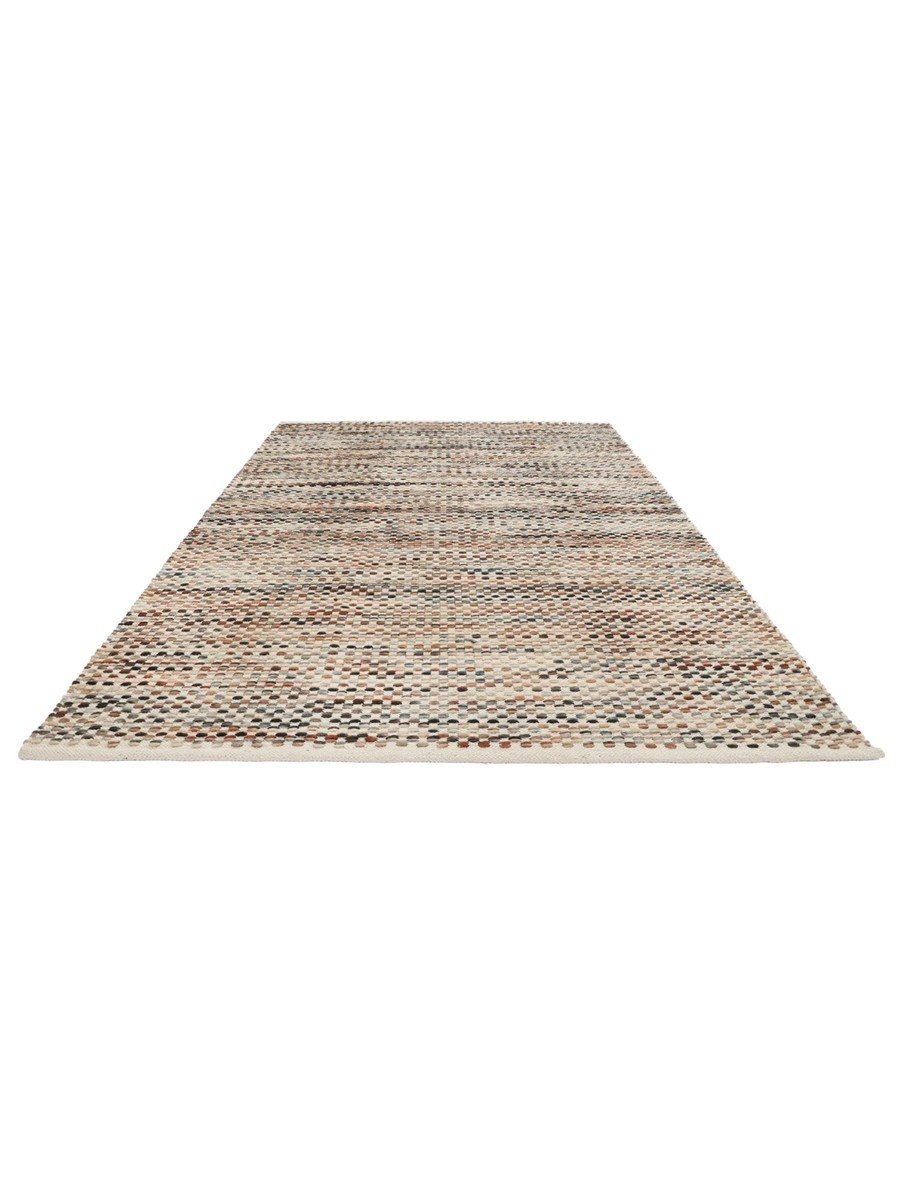 200x250 см, Индия, Современные, Wool, ржаво-красный