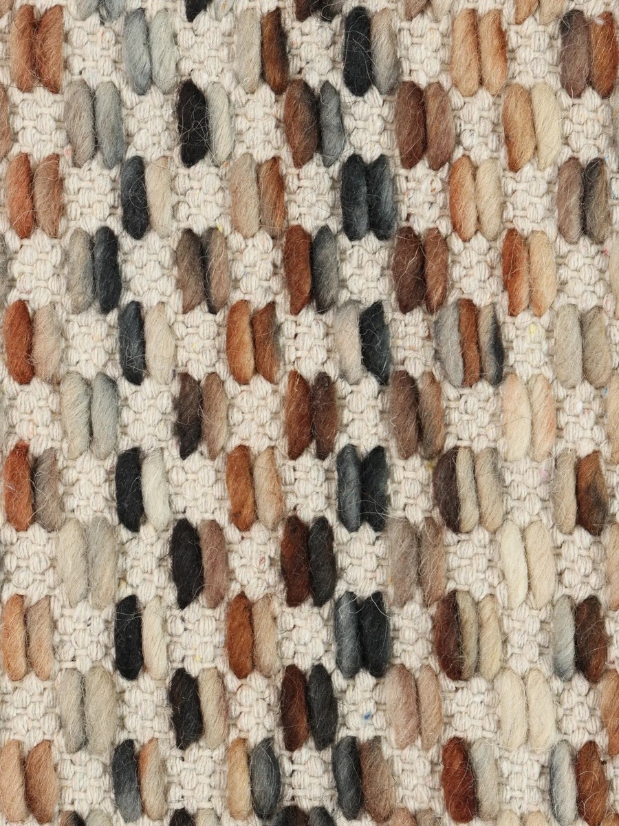 200x250 см, Индия, Современные, Wool, ржаво-красный — вид 4