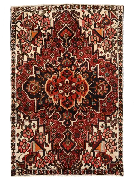 125x175 см, Иран, Хериз, Wool, чёрный