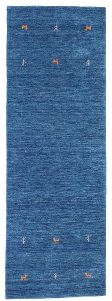 80x250 см, Индия, Габбе, Wool, синий