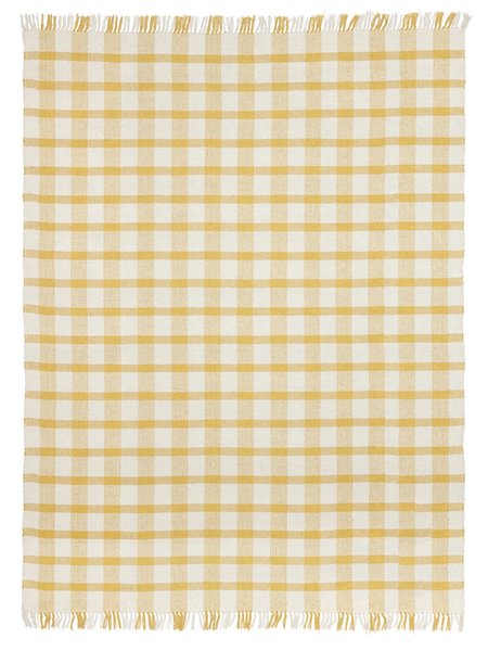 200x300 см, Индия, Вискоза, 90% Cotton, горчичный