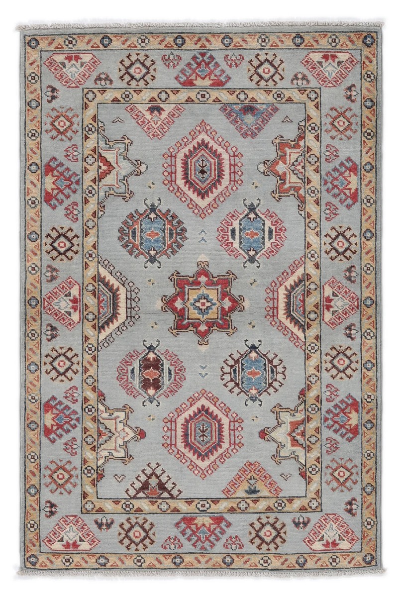 99x146 см, Афганистан, Казак, Wool, коричневый