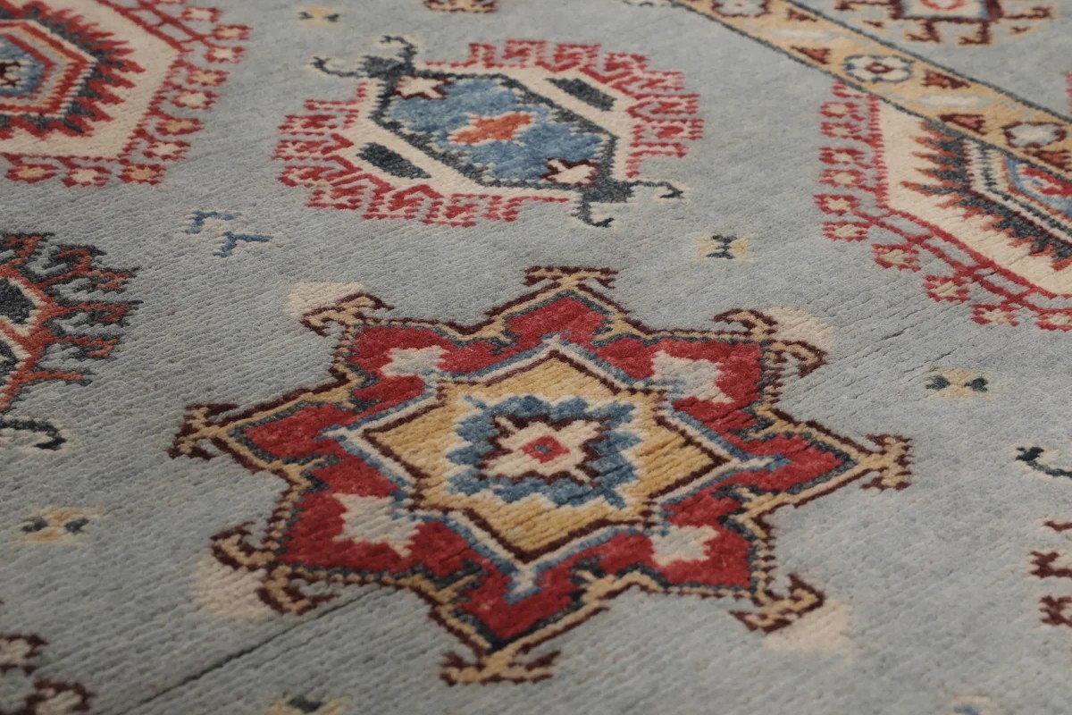 99x146 см, Афганистан, Казак, Wool, коричневый — вид 3