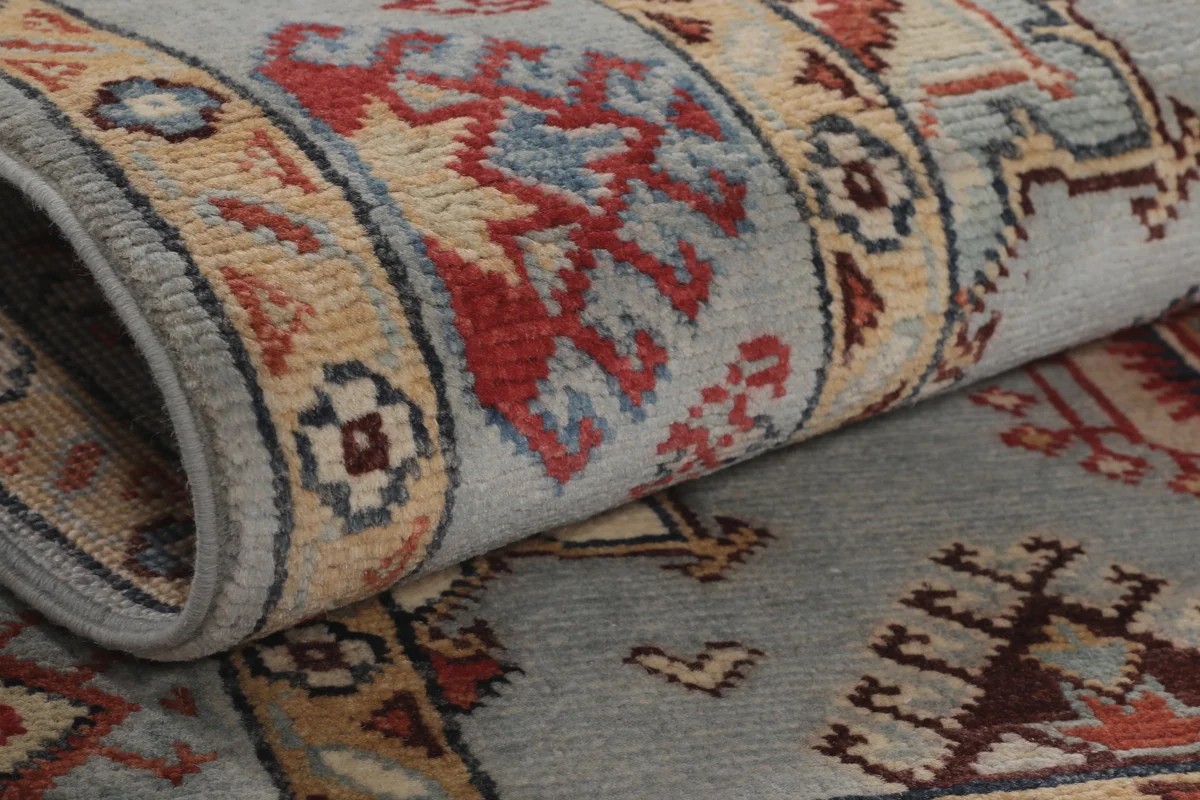 99x146 см, Афганистан, Казак, Wool, коричневый — вид 5