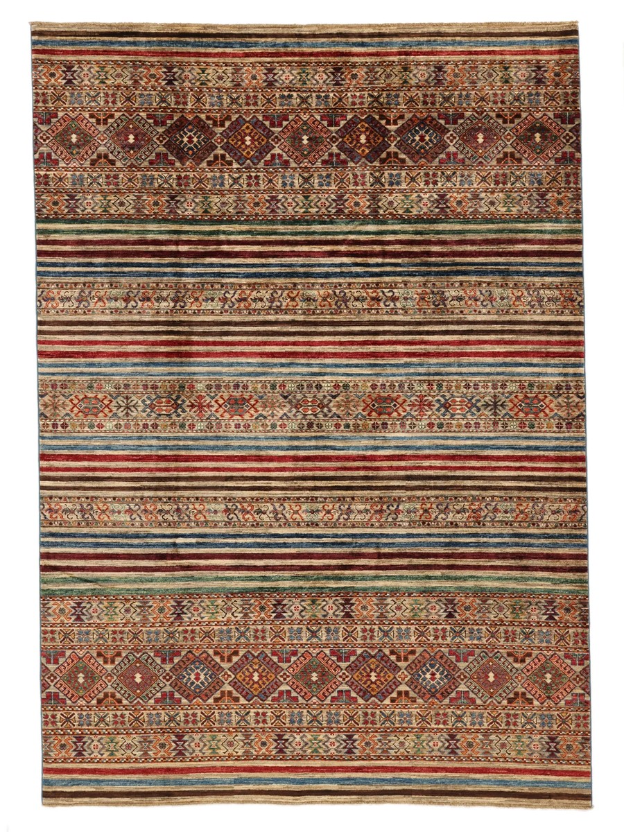 209x294 см, Афганистан, Восточные, Wool, коричневый