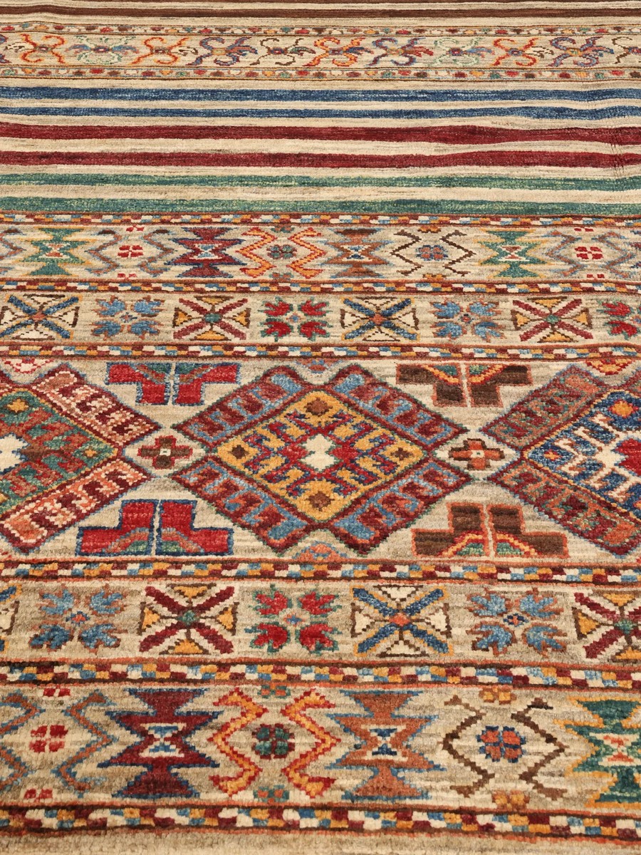 209x294 см, Афганистан, Восточные, Wool, коричневый — вид 4