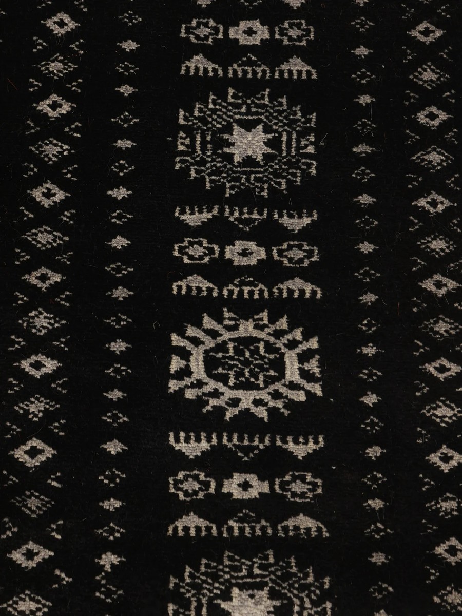 203x296 см, Пакистан, Афган / Пакистан, Wool, чёрный — вид 3