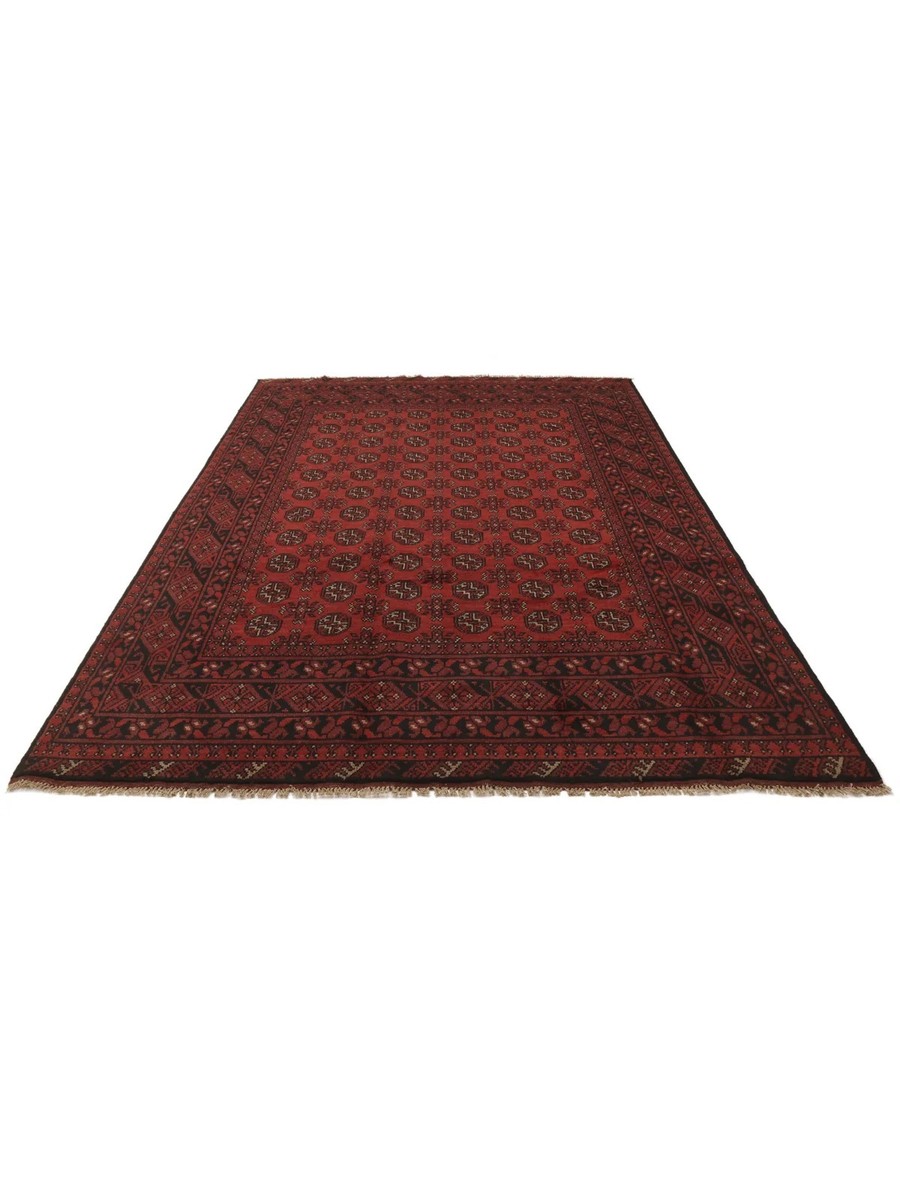 193x286 см, Афганистан, Акче, Wool, чёрный — вид 2