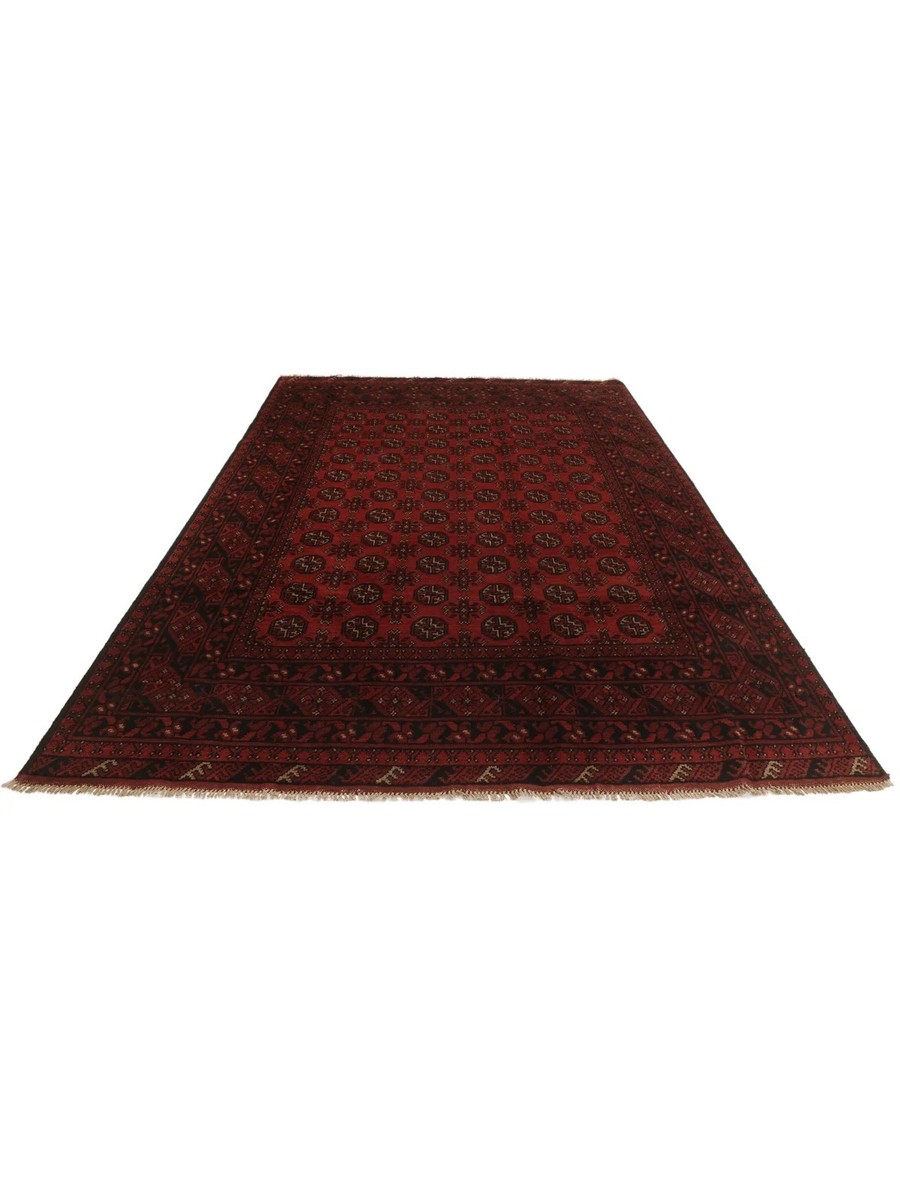 193x286 см, Афганистан, Акче, Wool, чёрный — вид 3