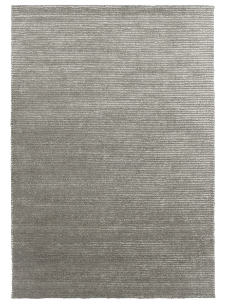 160x230 см, Индия, Однотонные, Viscose, серый