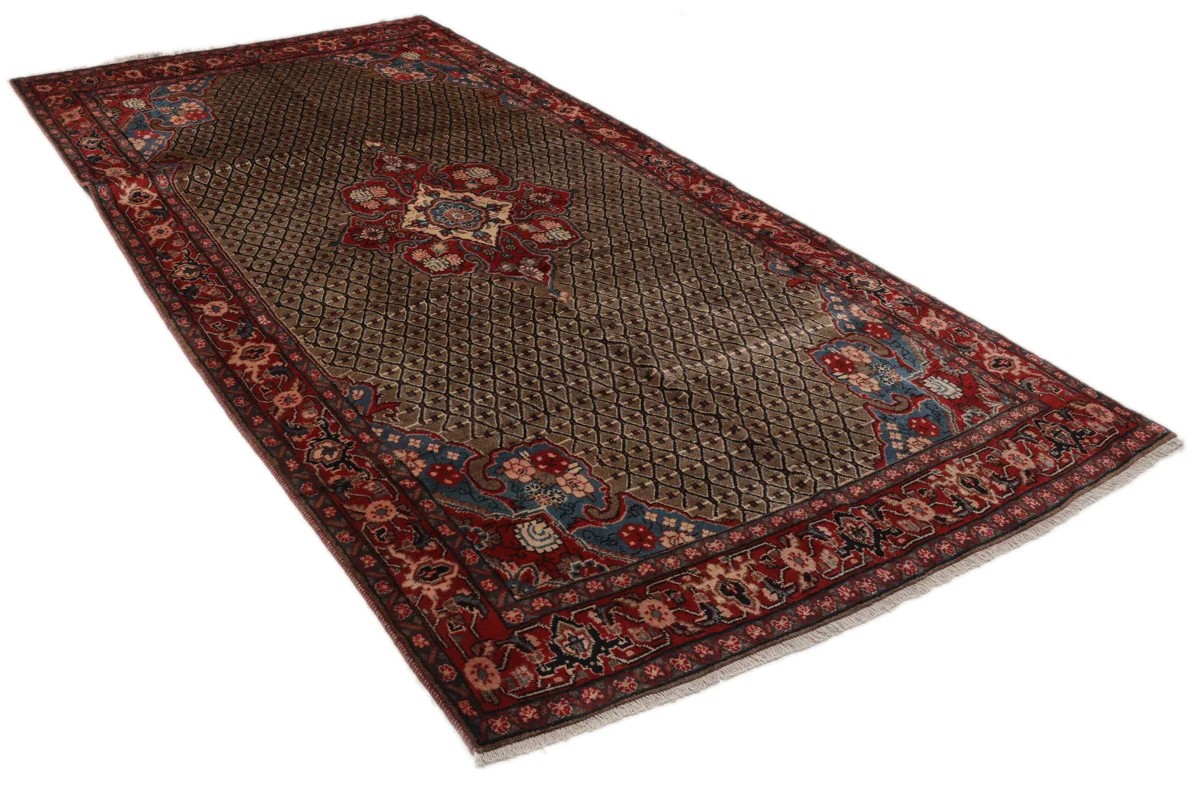 155x308 см, Иран, Восточные, Wool, коричневый — вид 3