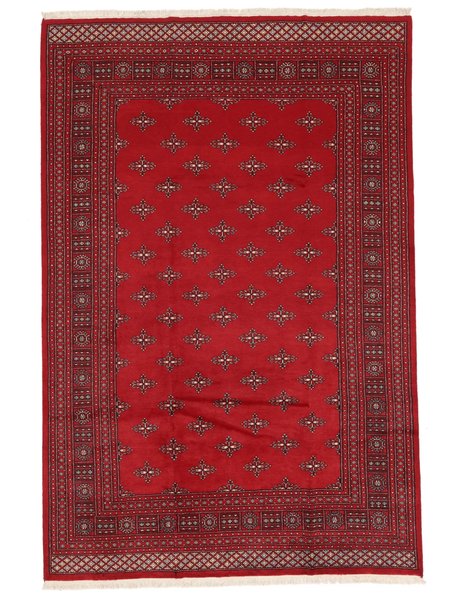 203x304 см, Пакистан, Афган / Пакистан, Wool, красный