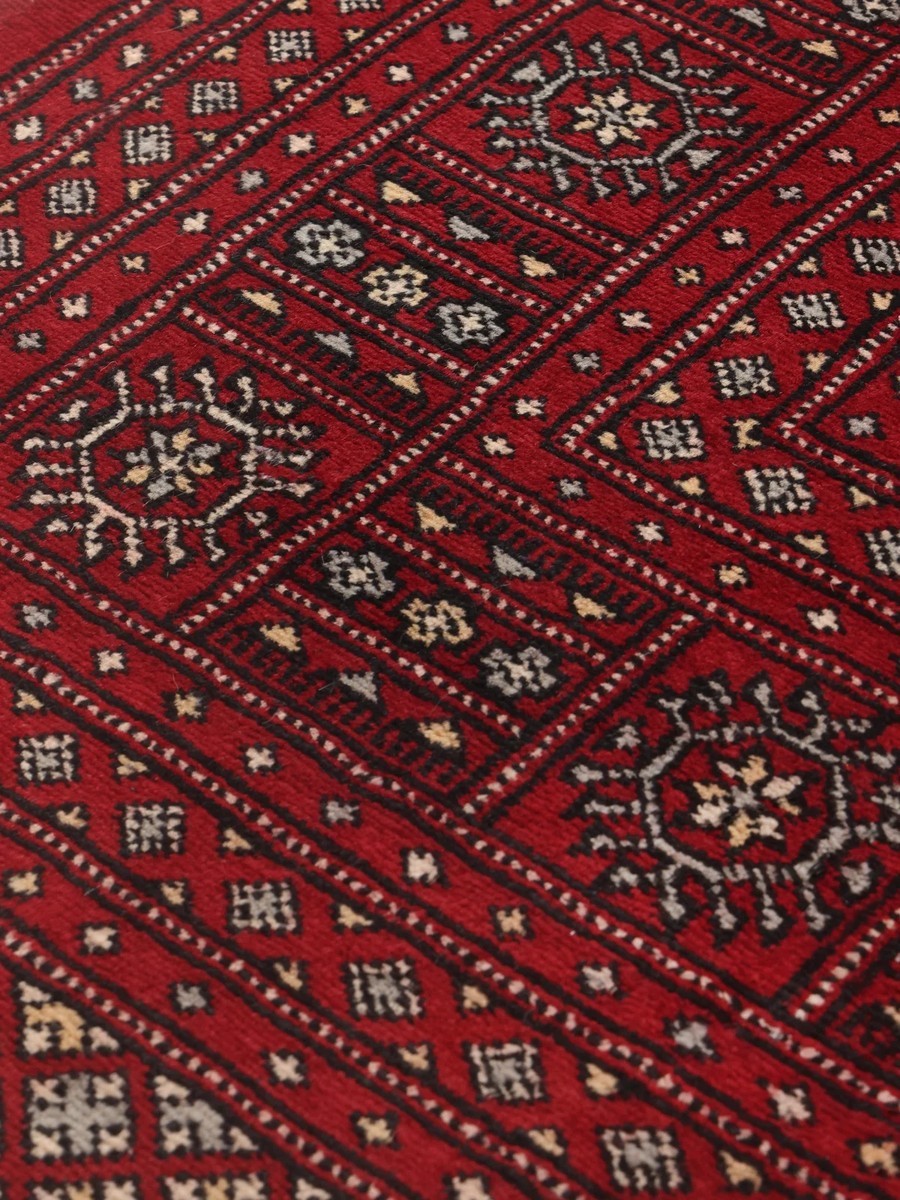 203x304 см, Пакистан, Афган / Пакистан, Wool, красный — вид 3