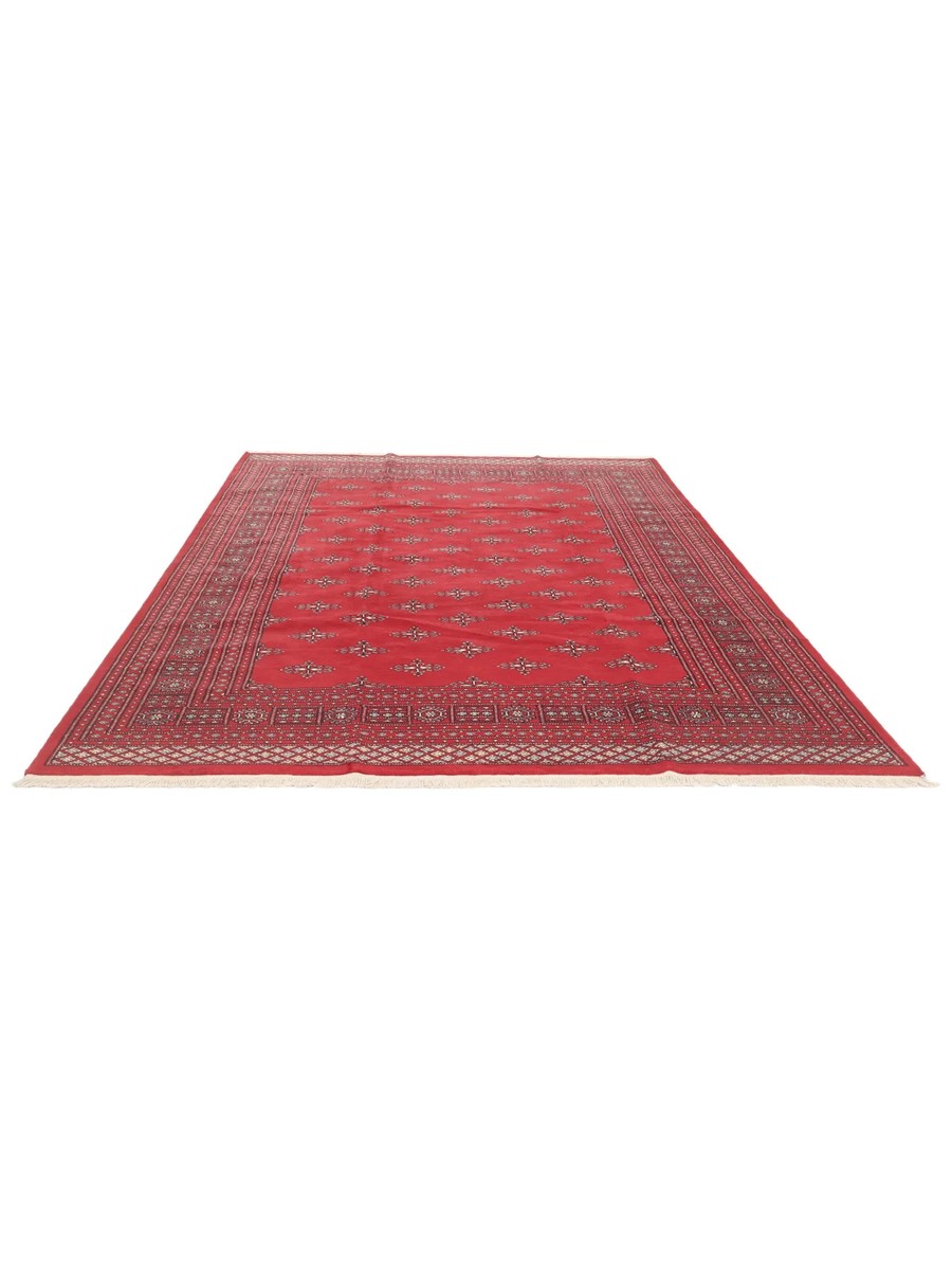 203x304 см, Пакистан, Афган / Пакистан, Wool, красный — вид 4