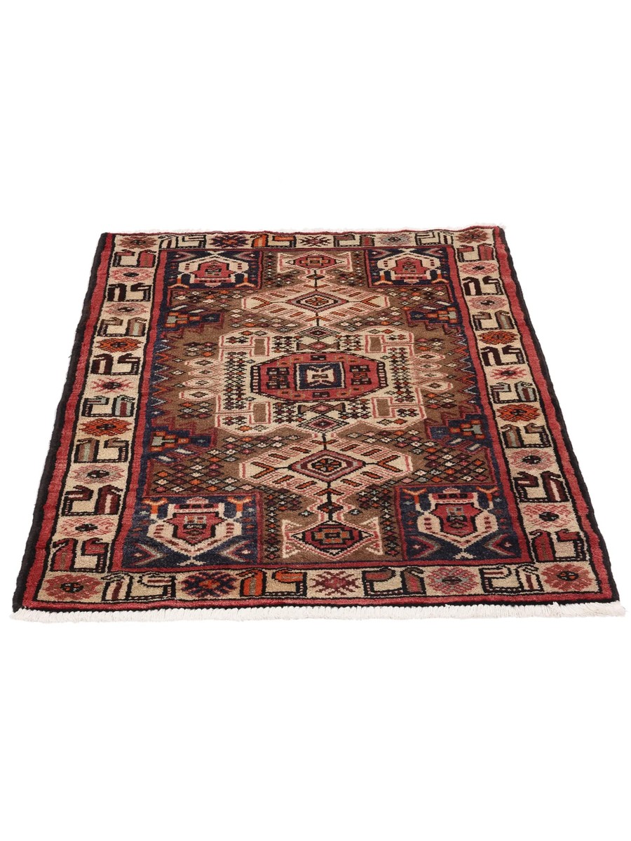 80x129 см, Иран, Хамадан, Wool, чёрный — вид 3