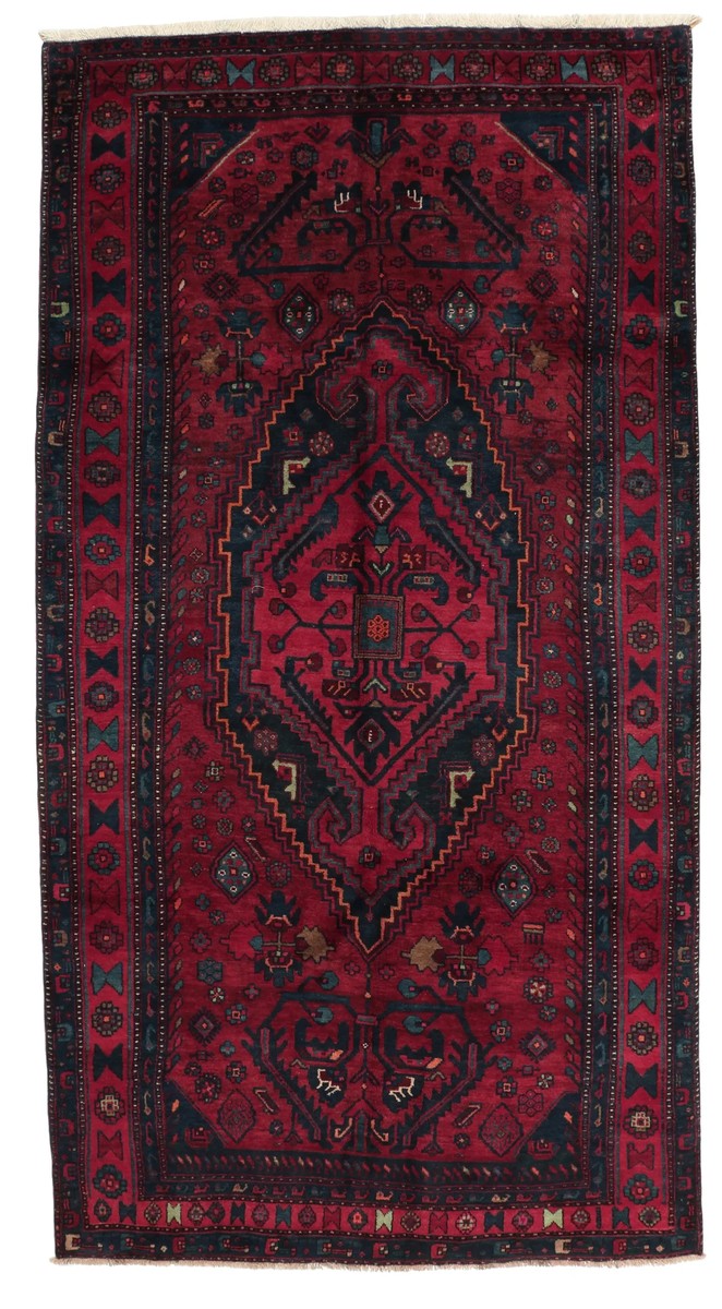 148x281 см, Иран, Восточные, Wool, чёрный