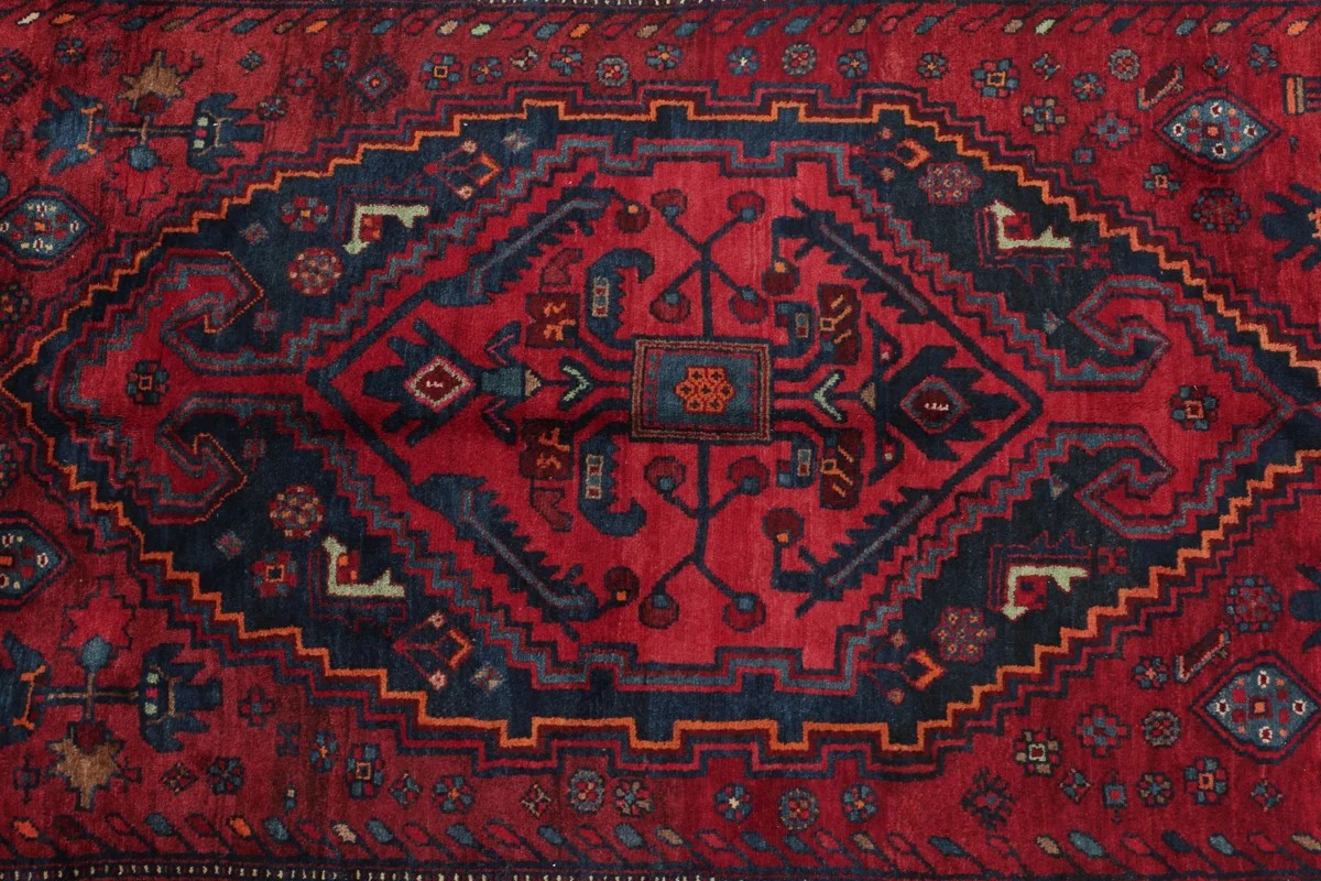 148x281 см, Иран, Восточные, Wool, чёрный — вид 7