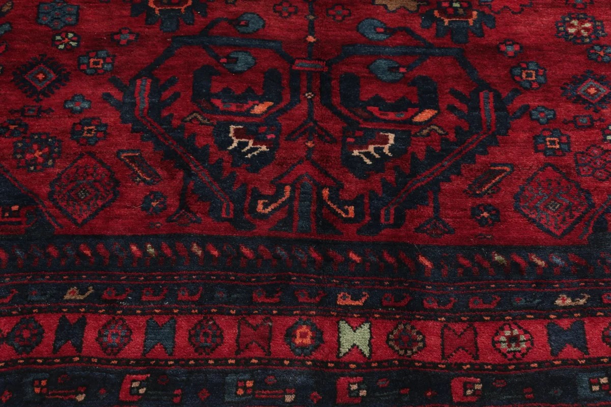 148x281 см, Иран, Восточные, Wool, чёрный — вид 8