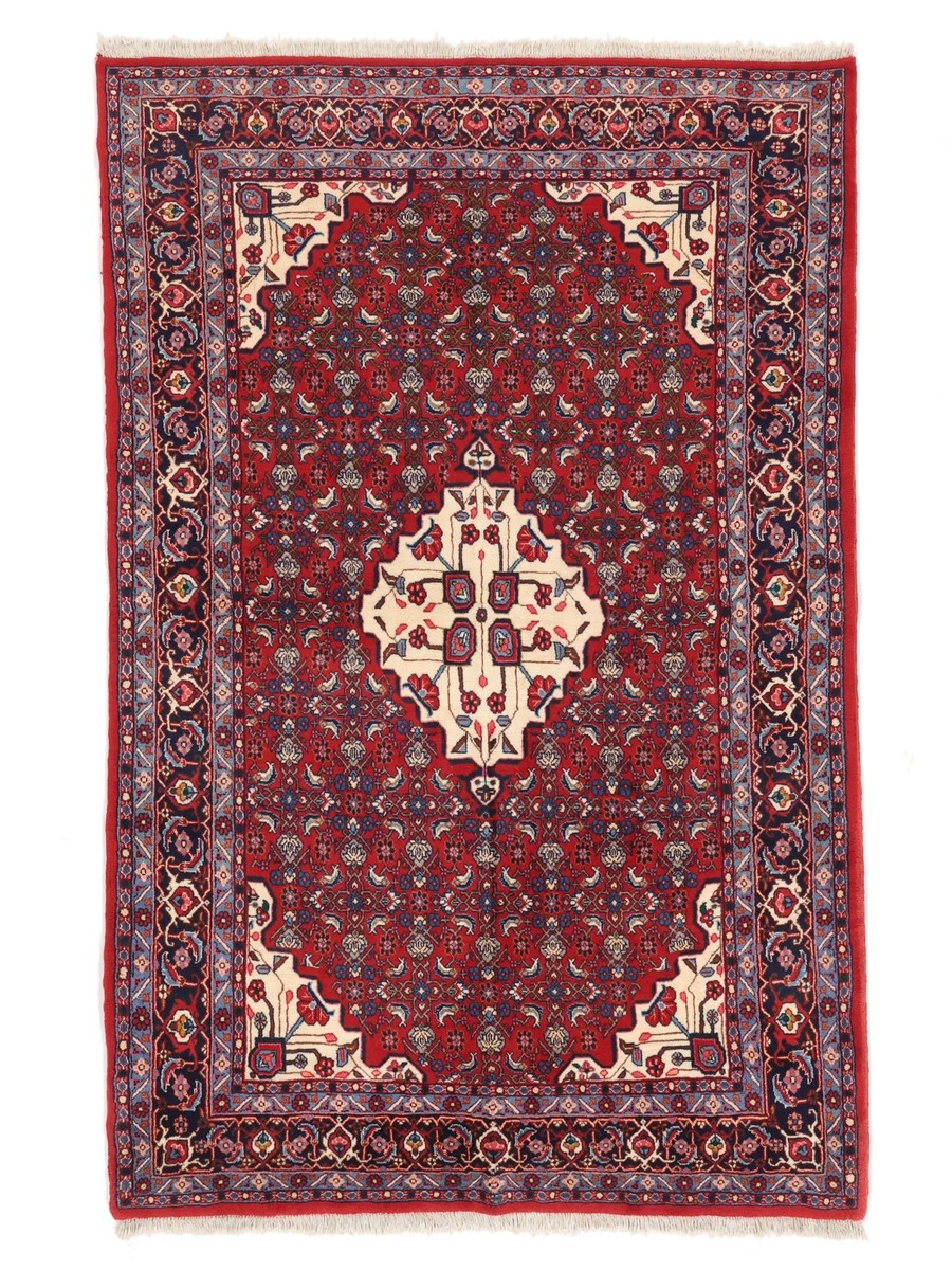 140x220 см, Иран, Биджар, Wool, чёрный — вид 7