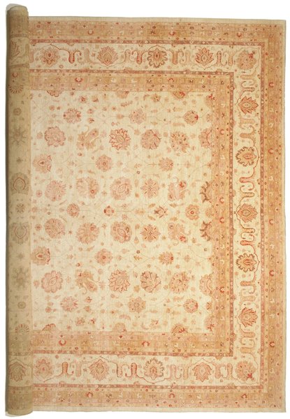 575x842 см, Пакистан, Зиглер, Wool, бежевый