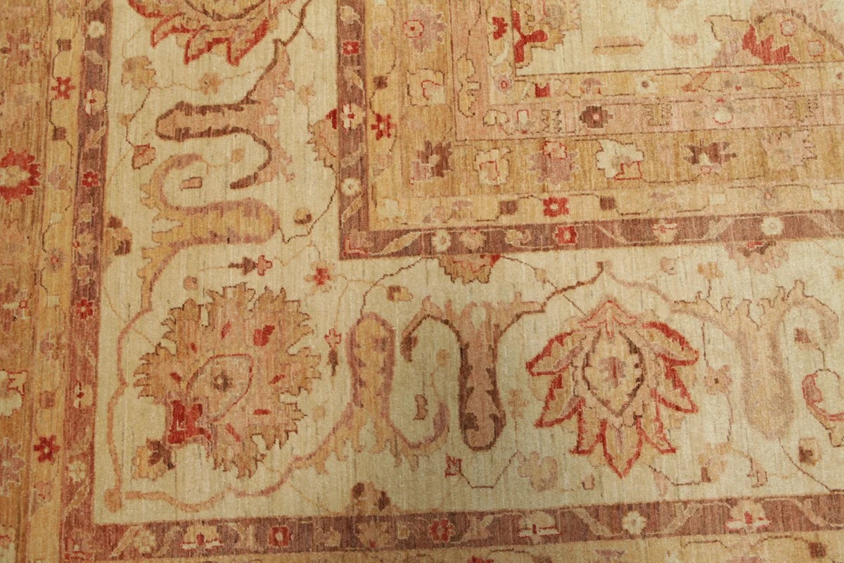 575x842 см, Пакистан, Зиглер, Wool, бежевый — вид 2