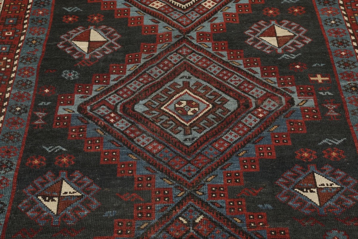 110x169 см, Восточные, Wool, чёрный — вид 2