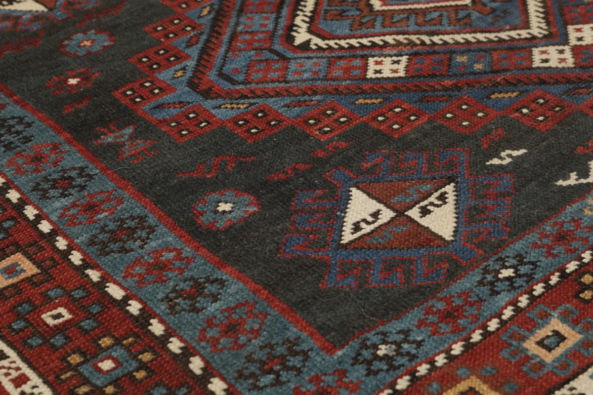 110x169 см, Восточные, Wool, чёрный — вид 3