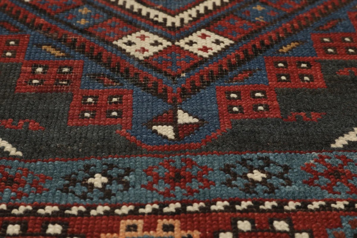 110x169 см, Восточные, Wool, чёрный — вид 4