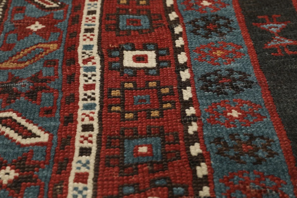 110x169 см, Восточные, Wool, чёрный — вид 5