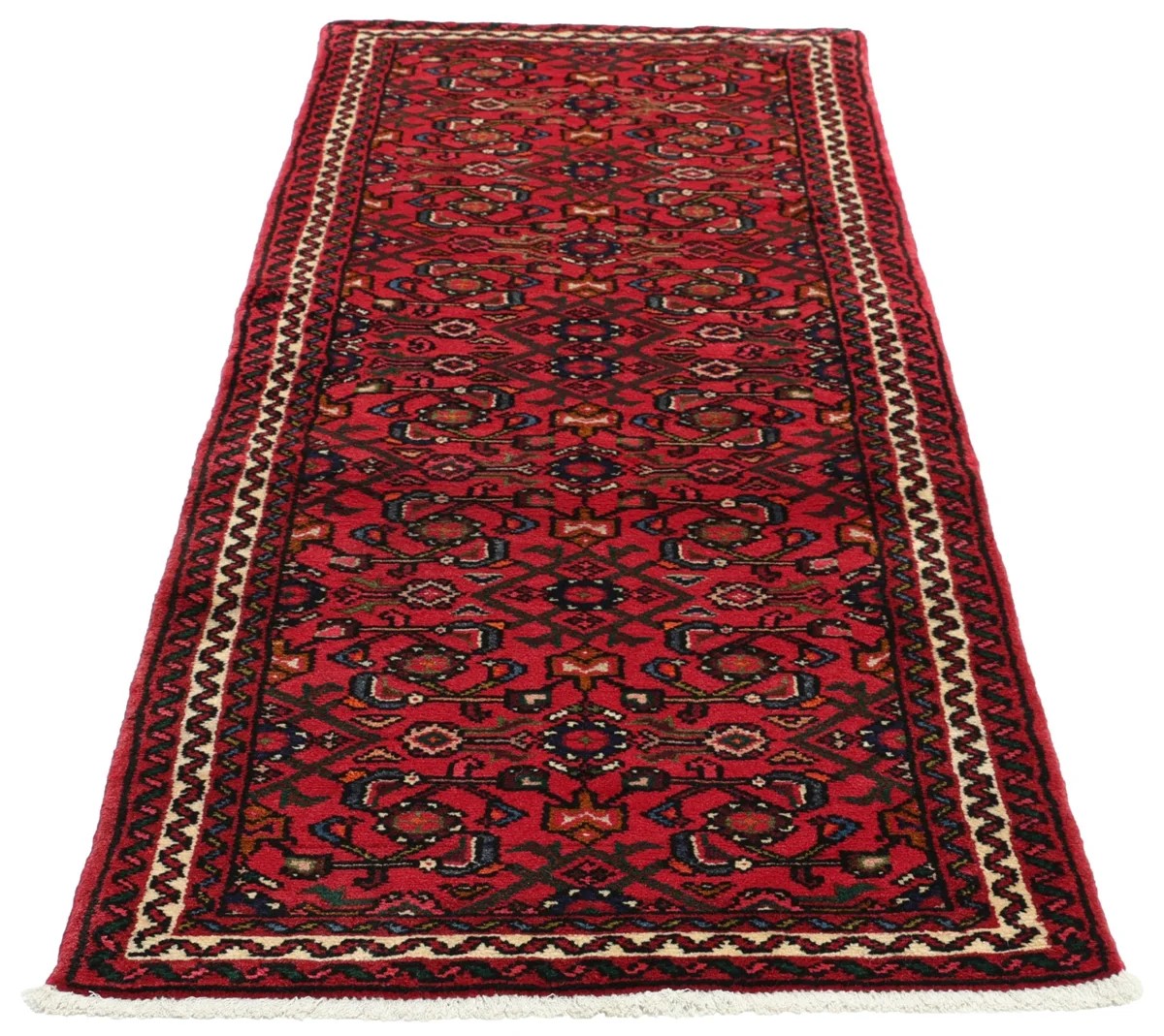 68x195 см, Иран, Хамадан, Wool, чёрный — вид 2