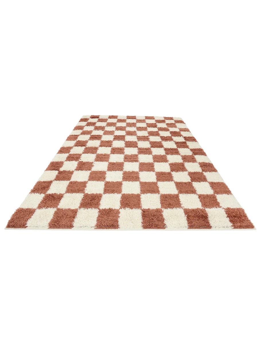 300x400 см, Египет, Шэгги, Polypropylene, ржаво-красный — вид 3