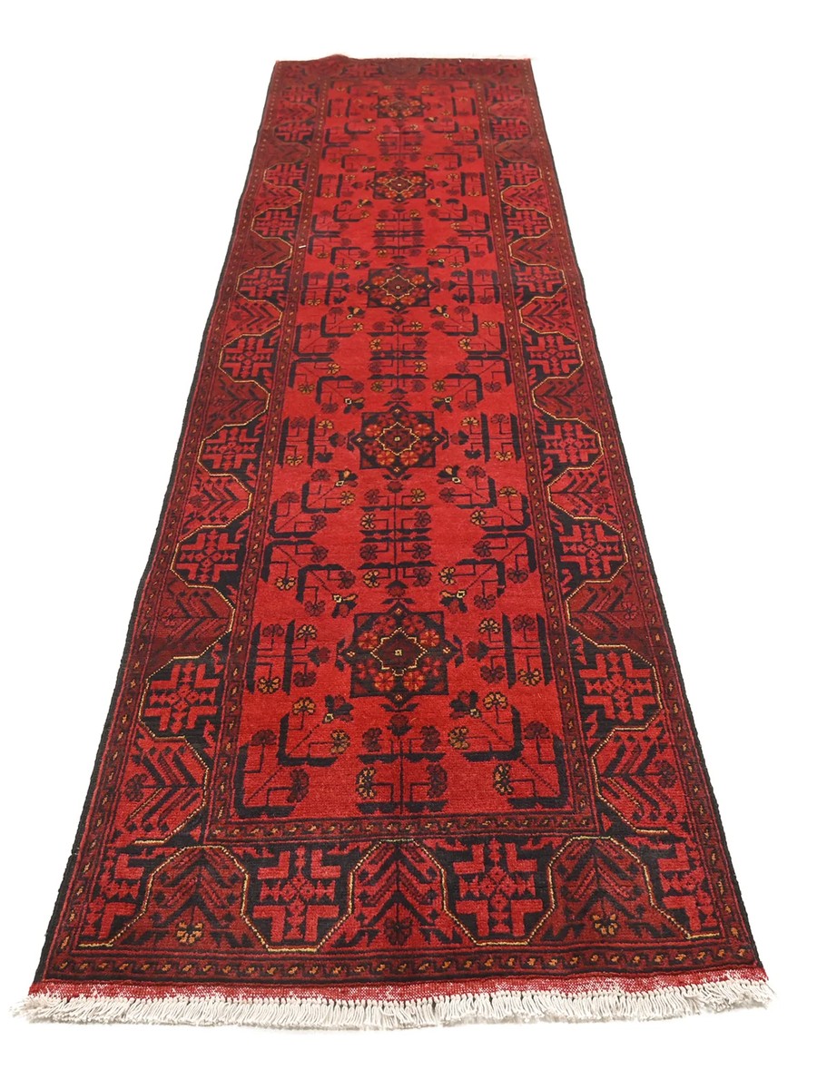 79x299 см, Афганистан, Хал Мохаммади, Wool, чёрный — вид 2