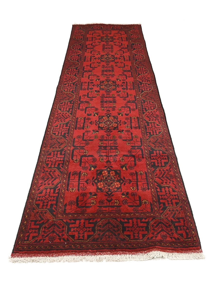79x299 см, Афганистан, Хал Мохаммади, Wool, чёрный — вид 3