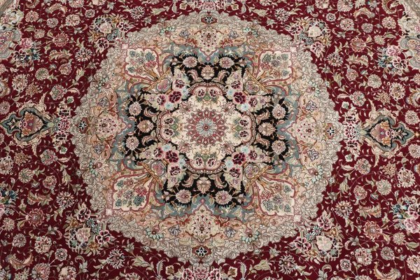 Ø300 см, Иран, Табриз, Wool, коричневый