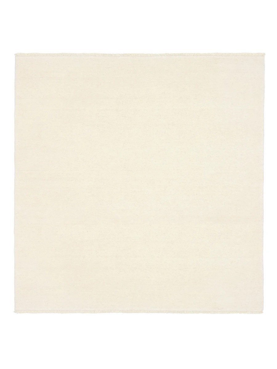 300x300 см, Индия, Однотонные, Wool, белый