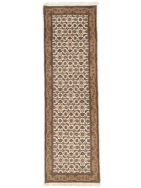 77x248 см, Индия, Биджар, Wool, коричневый