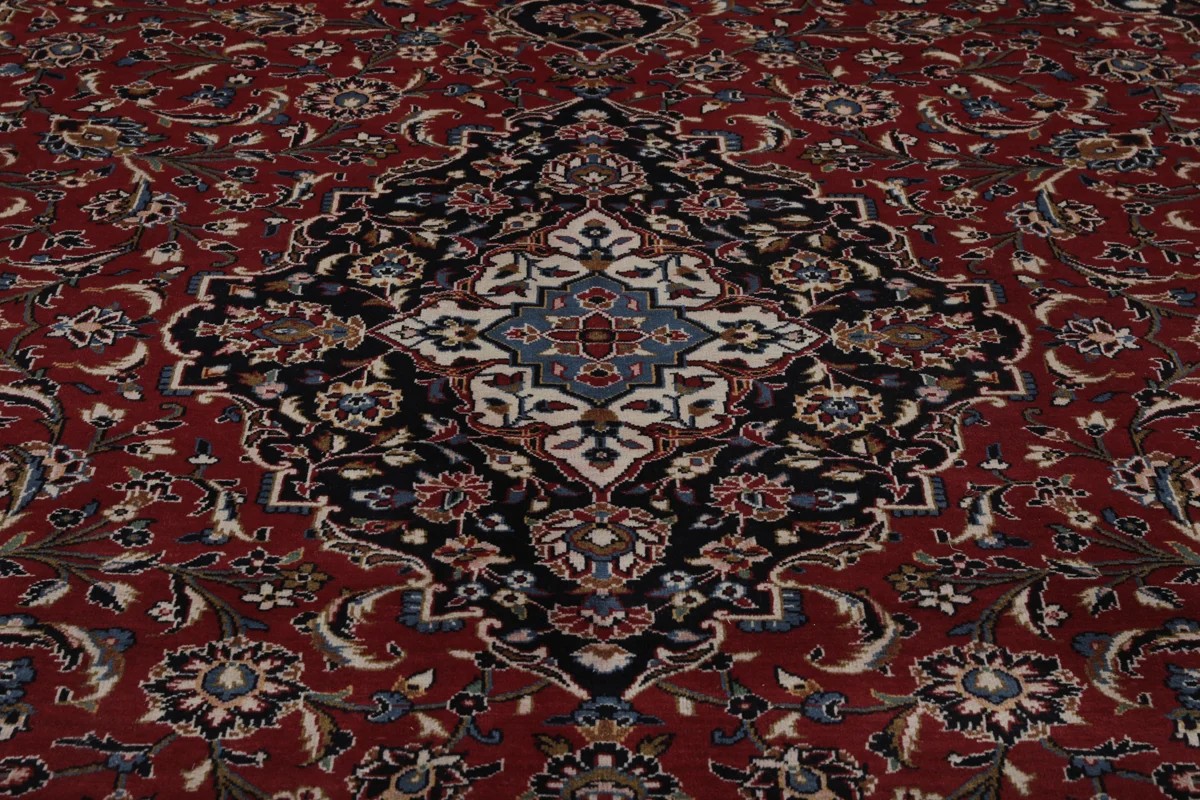 290x401 см, Иран, Кашан, Wool, чёрный — вид 4